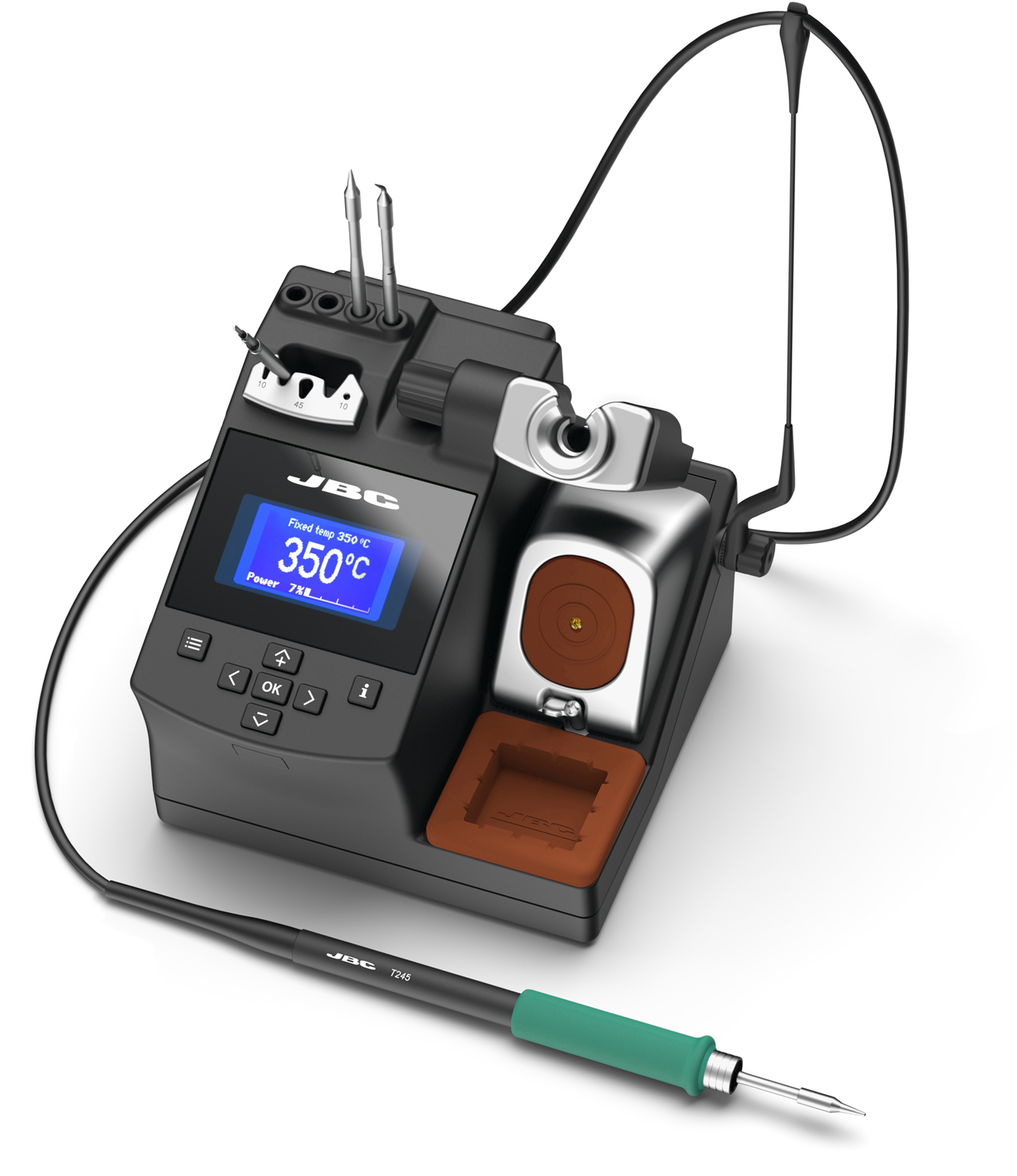 JBC soldering stations and desoldering stations