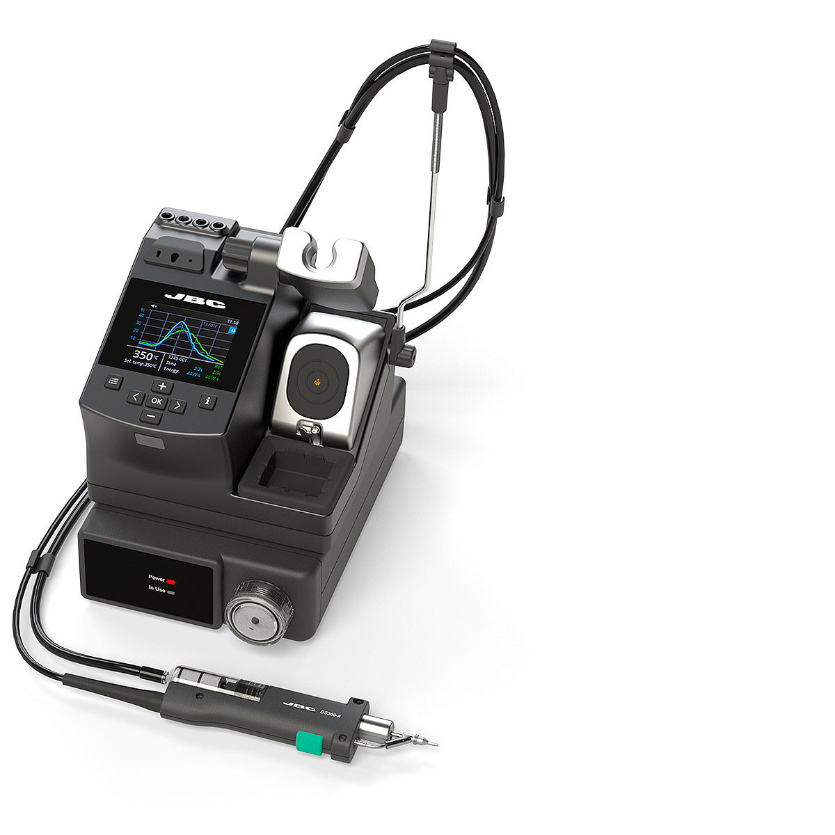 CS-1E - Desoldering station with Electric Pump